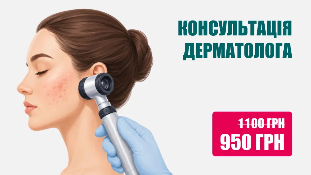 Консультація дерматолога